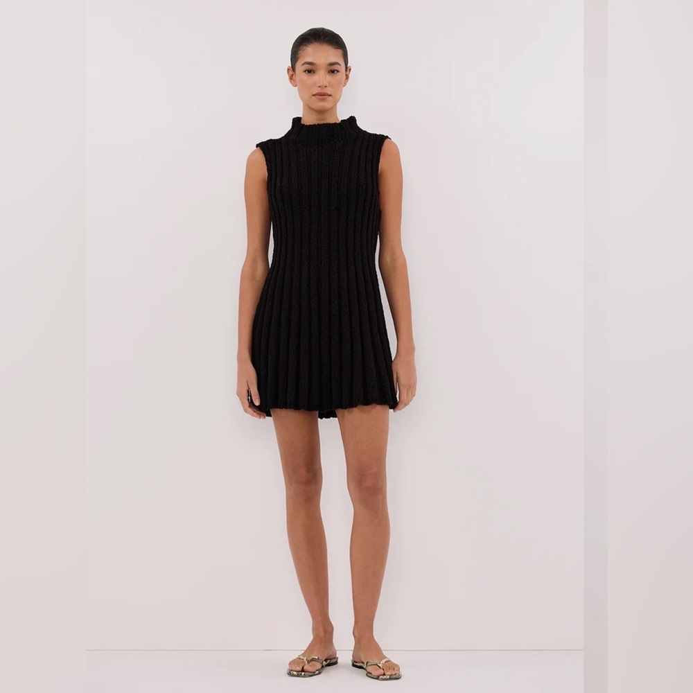 DISSH Vero knit sleeveless mini dress Sz M